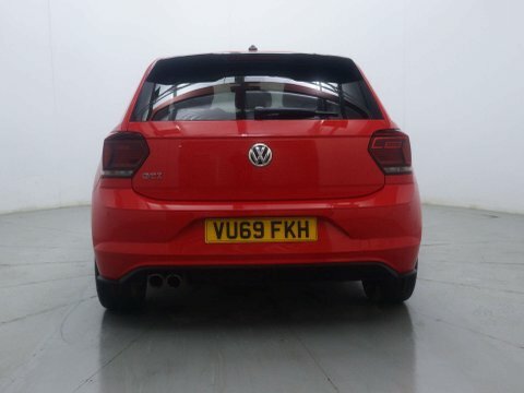 Volkswagen Polo Hatchback VU69FKH Red #6