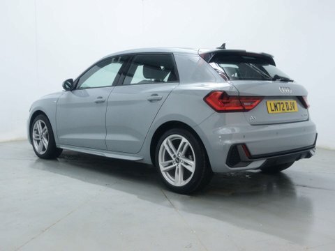 Audi A1 Hatchback LM72DJV Grey #5