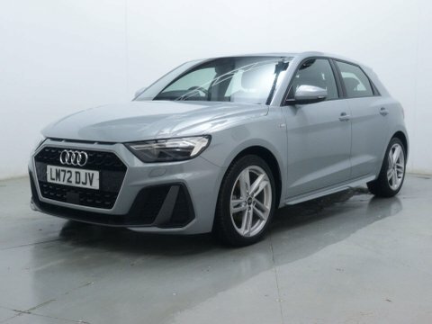 Audi A1 Hatchback LM72DJV Grey #3