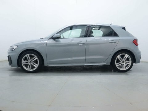 Audi A1 Hatchback LM72DJV Grey #4