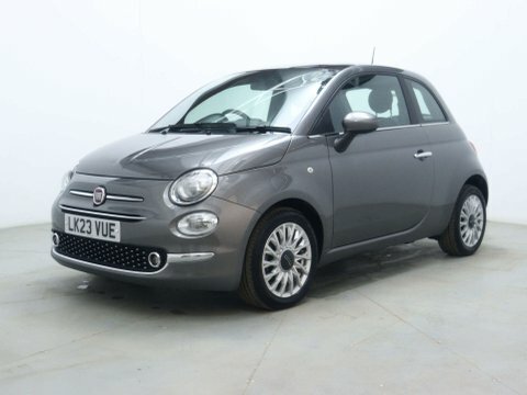 Fiat 500 Hatchback LK23VUE Grey #3