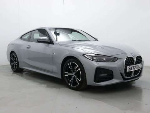 BMW 4 Series Coupe SK72YUJ Grey #3