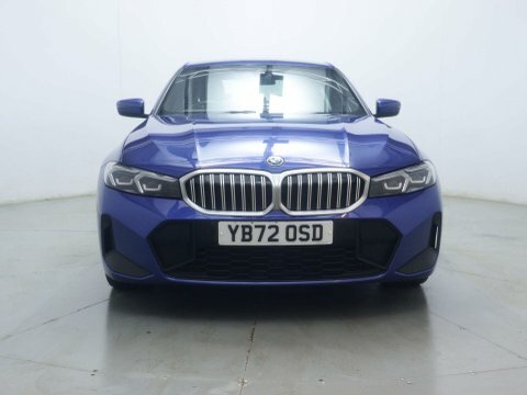 BMW 3 Series Saloon YB72OSD Blue #2