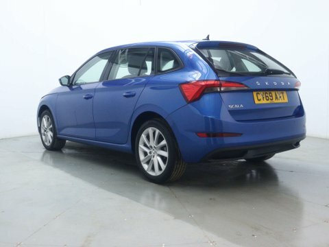 Skoda Scala Hatchback CY69AXT Blue #5