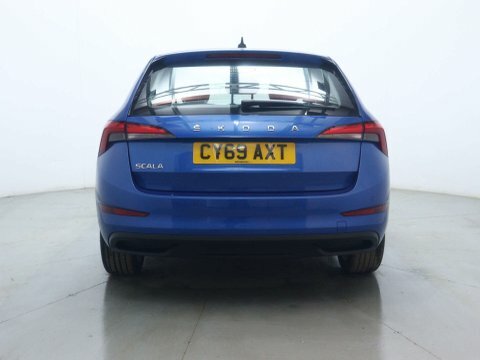 Skoda Scala Hatchback CY69AXT Blue #6