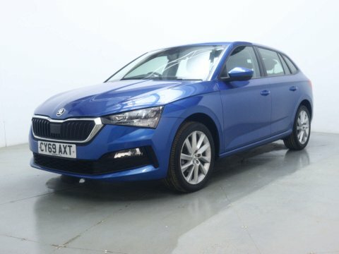 Skoda Scala Hatchback CY69AXT Blue #3