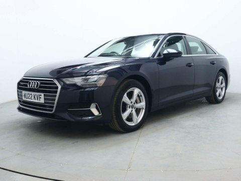 Audi A6 Saloon WU22KVF Blue #3