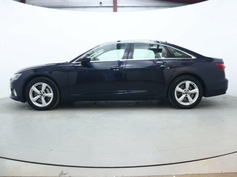 Audi A6 Saloon WU22KVF Blue #4