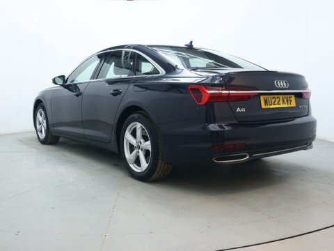 Audi A6 Saloon WU22KVF Blue #5