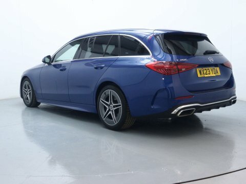 Mercedes-Benz C Class Estate WX23YDA Blue #5