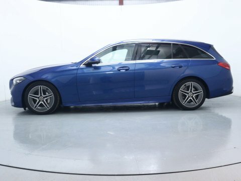 Mercedes-Benz C Class Estate WX23YDA Blue #4