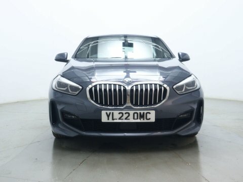 BMW 1 Series Hatchback YL22OMC Grey #2