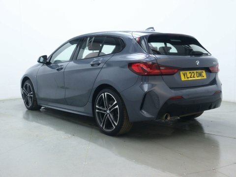 BMW 1 Series Hatchback YL22OMC Grey #5
