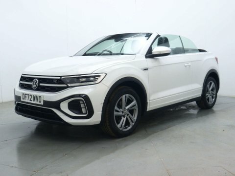 Volkswagen T-Roc Convertible DF72WVO White #3