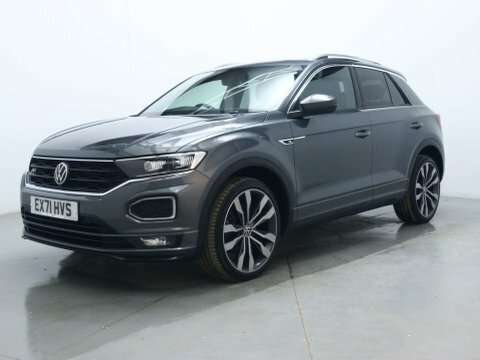 Volkswagen T-Roc Suv EX71HVS Grey #3