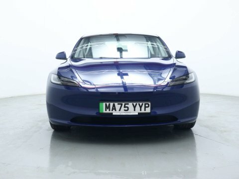 Tesla Model 3 Saloon MA75YYP Blue #2