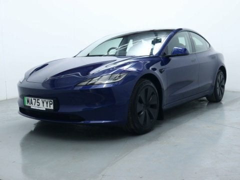 Tesla Model 3 Saloon MA75YYP Blue #3