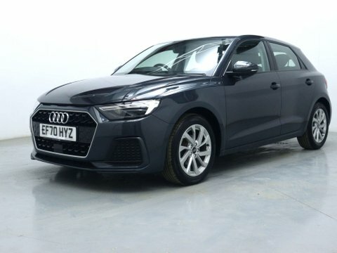 Audi A1 Hatchback EF70HYZ Grey #3