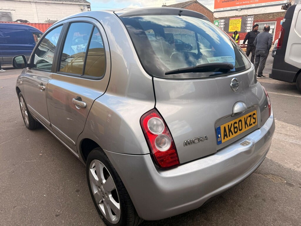Nissan Micra 1.2 16V N-tec AK60KZS Silver #6