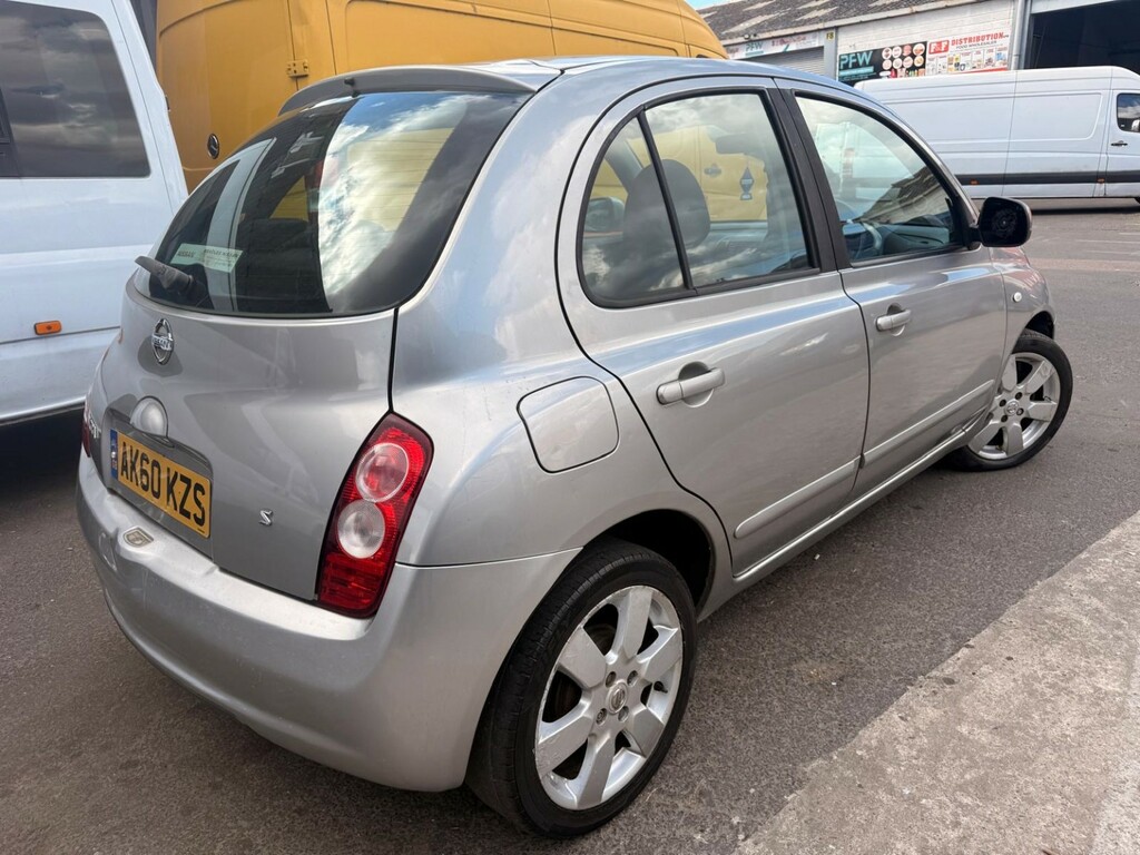 Nissan Micra 1.2 16V N-tec AK60KZS Silver #5