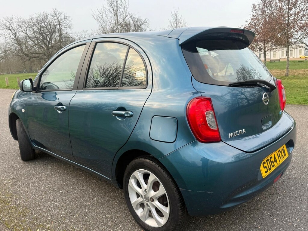 Nissan Micra 1.2 Acenta SD64HXW Blue #4