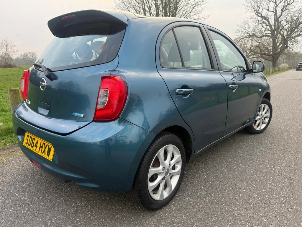Nissan Micra 1.2 Acenta SD64HXW Blue #5