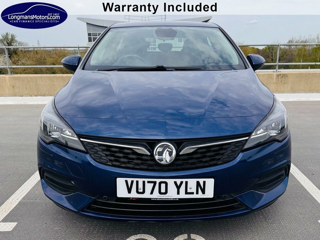 Vauxhall Astra 1.2L Business Edition Nav VU70YLN Blue #3