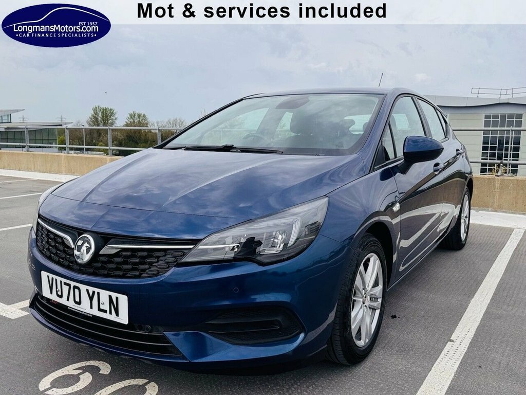 Vauxhall Astra 1.2L Business Edition Nav VU70YLN Blue #5