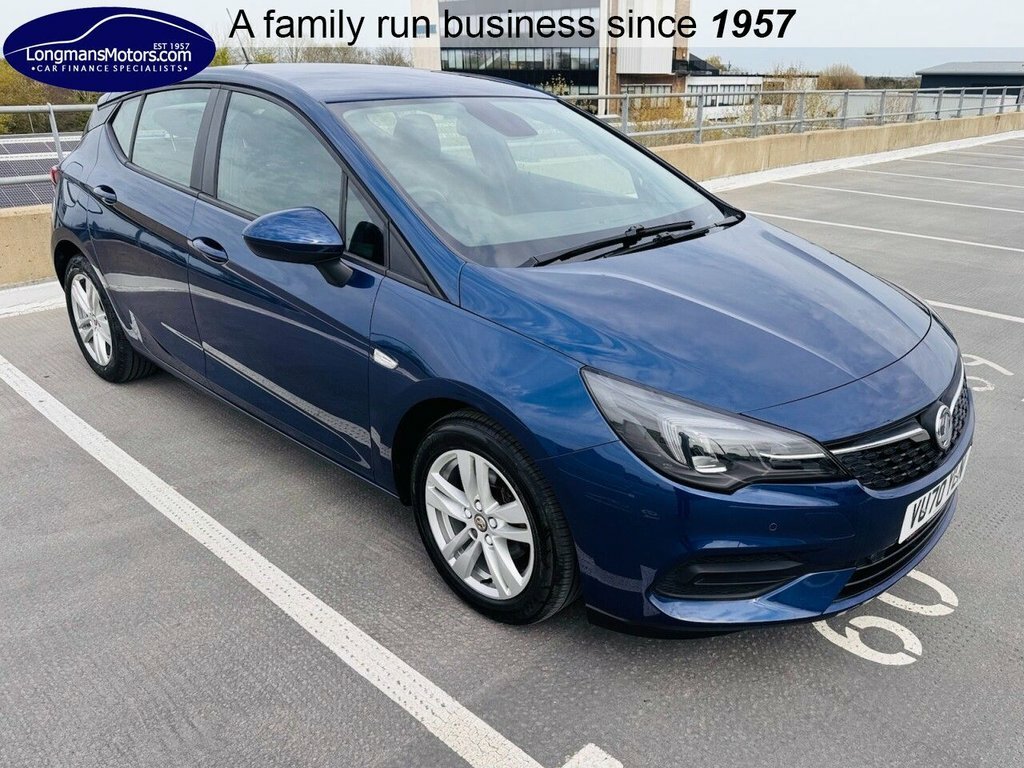 Vauxhall Astra 1.2L Business Edition Nav VU70YLN Blue #2