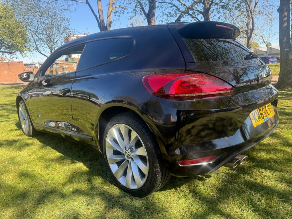 Volkswagen Scirocco 2L Gt Black #5