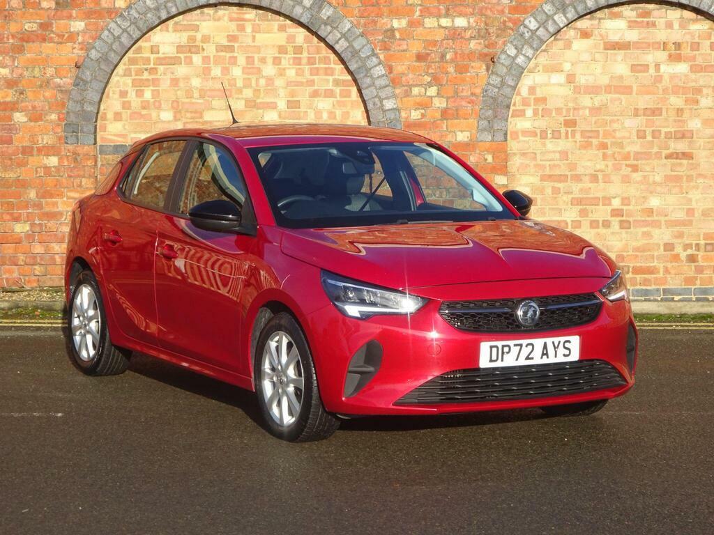 Vauxhall Corsa 1.2 Turbo Design Euro 6 S S Red
