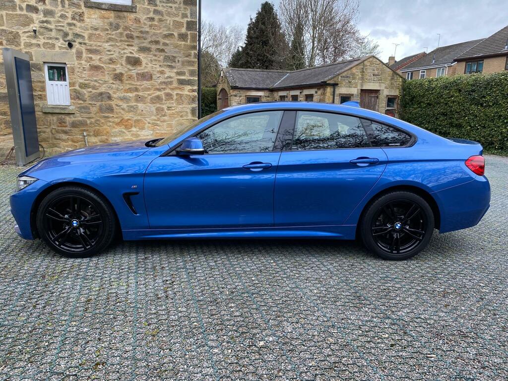 BMW 4 Series Gran Coupe 2.0 420I M Sport Euro 6 Ss Blue #4