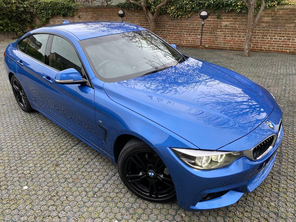 BMW 4 Series Gran Coupe 2.0 420I M Sport Euro 6 Ss Blue #2