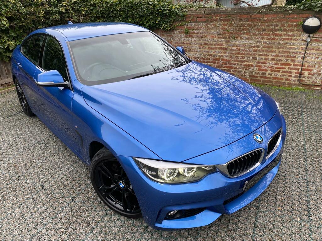 BMW 4 Series Gran Coupe 2.0 420I M Sport Euro 6 Ss Blue