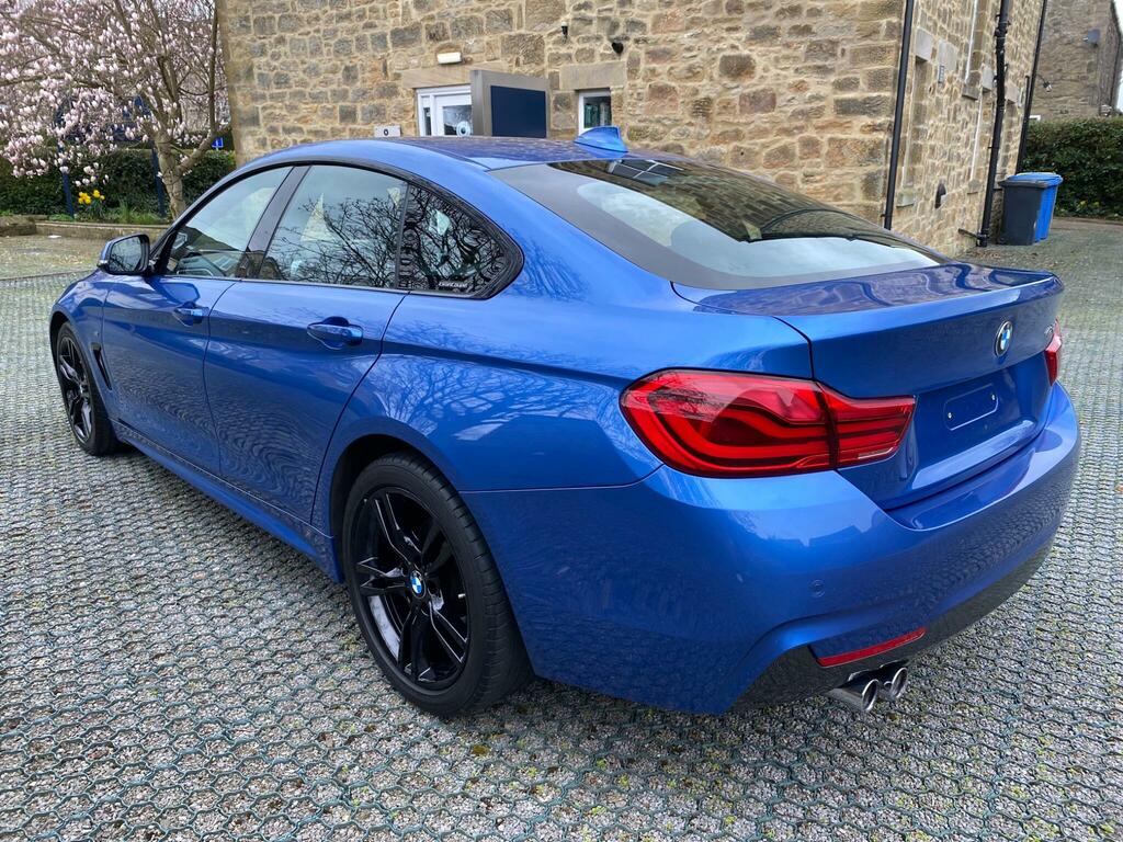 BMW 4 Series Gran Coupe 2.0 420I M Sport Euro 6 Ss Blue #5