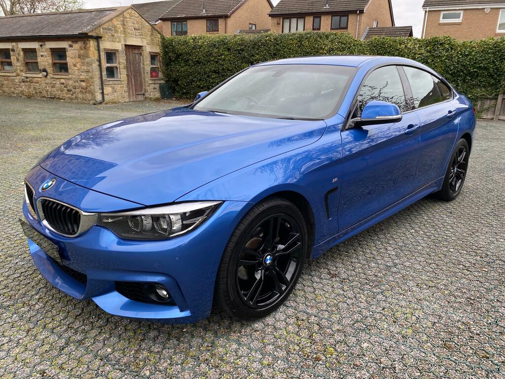 BMW 4 Series Gran Coupe 2.0 420I M Sport Euro 6 Ss Blue #3