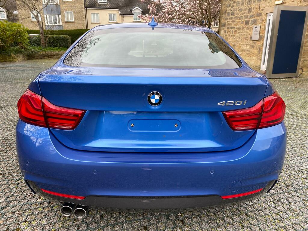 BMW 4 Series Gran Coupe 2.0 420I M Sport Euro 6 Ss Blue #6