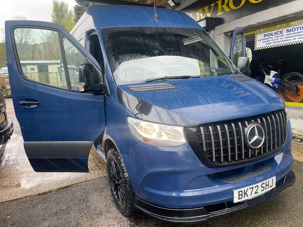Mercedes-Benz Sprinter 315 Cdi Progressive Lwb Tempmatic BK72SHJ Blue #5
