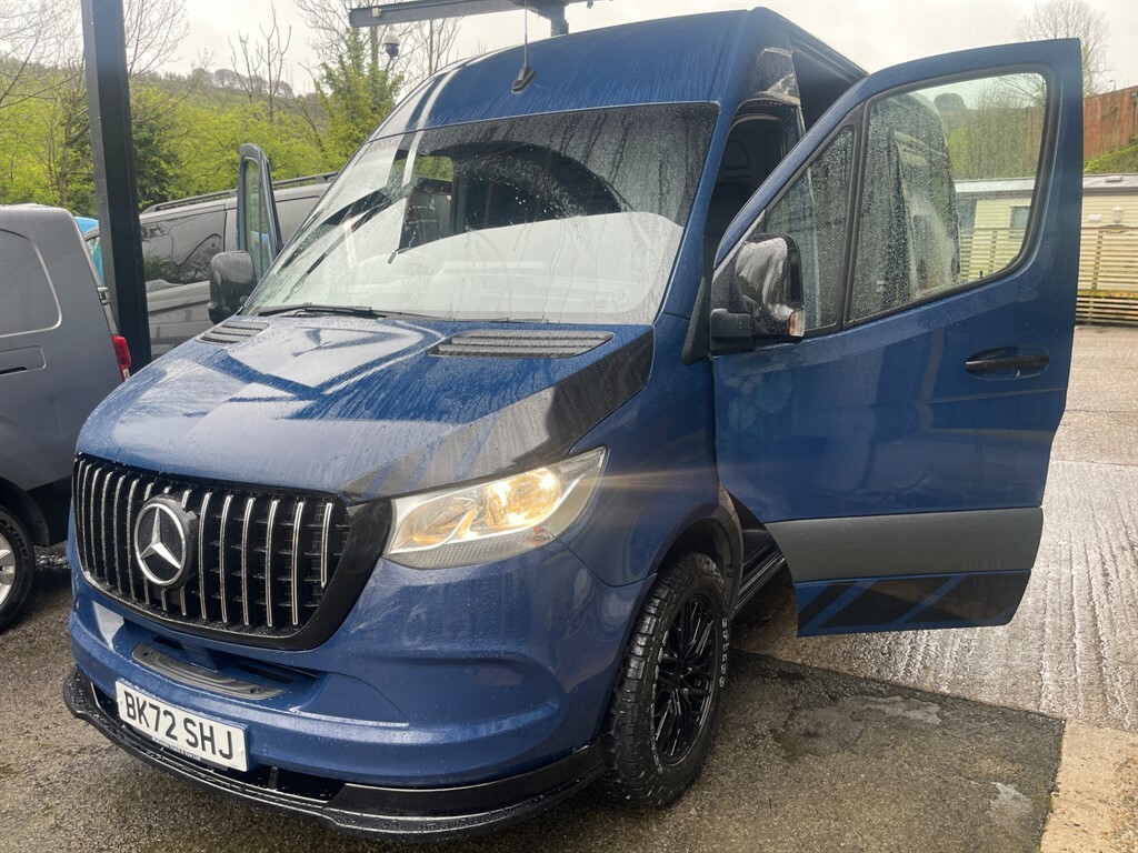Mercedes-Benz Sprinter 315 Cdi Progressive Lwb Tempmatic BK72SHJ Blue #6