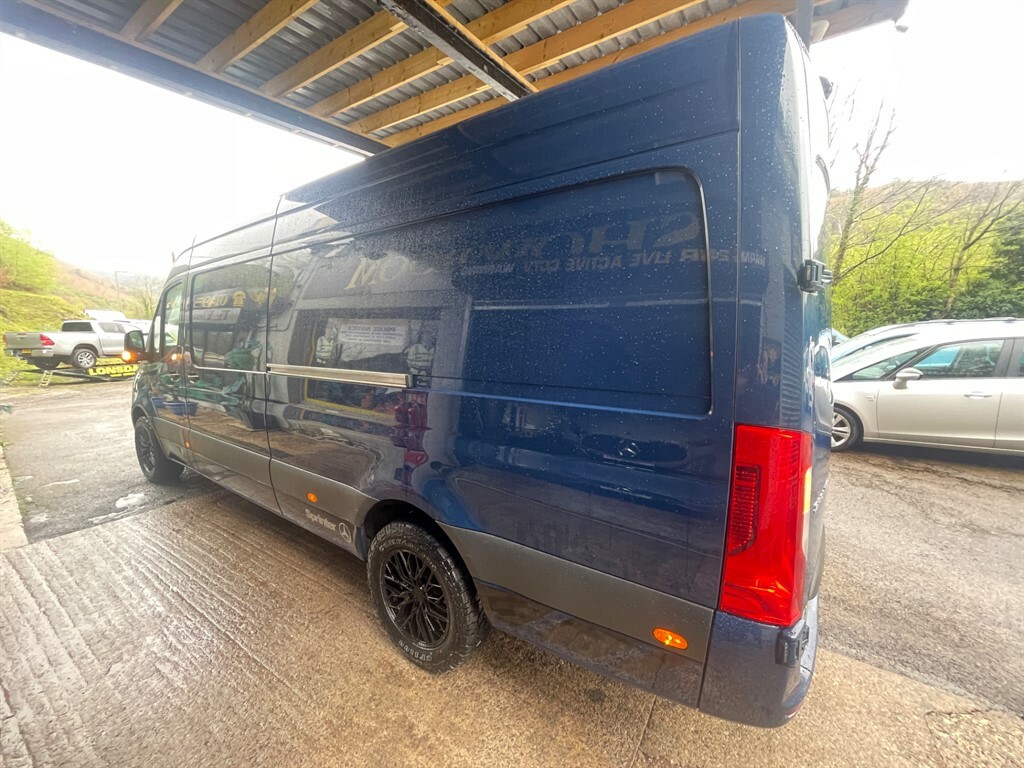 Mercedes-Benz Sprinter 315 Cdi Progressive Lwb Tempmatic BK72SHJ Blue #4