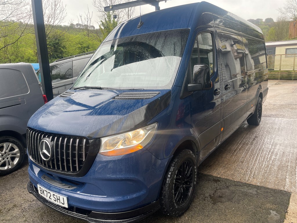 Mercedes-Benz Sprinter 315 Cdi Progressive Lwb Tempmatic BK72SHJ Blue #3
