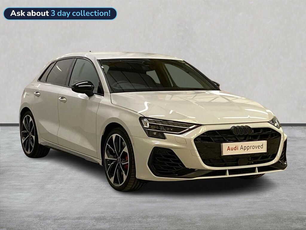 Audi A3 S3 Tfsi Black Edition Quattro S Tronic White