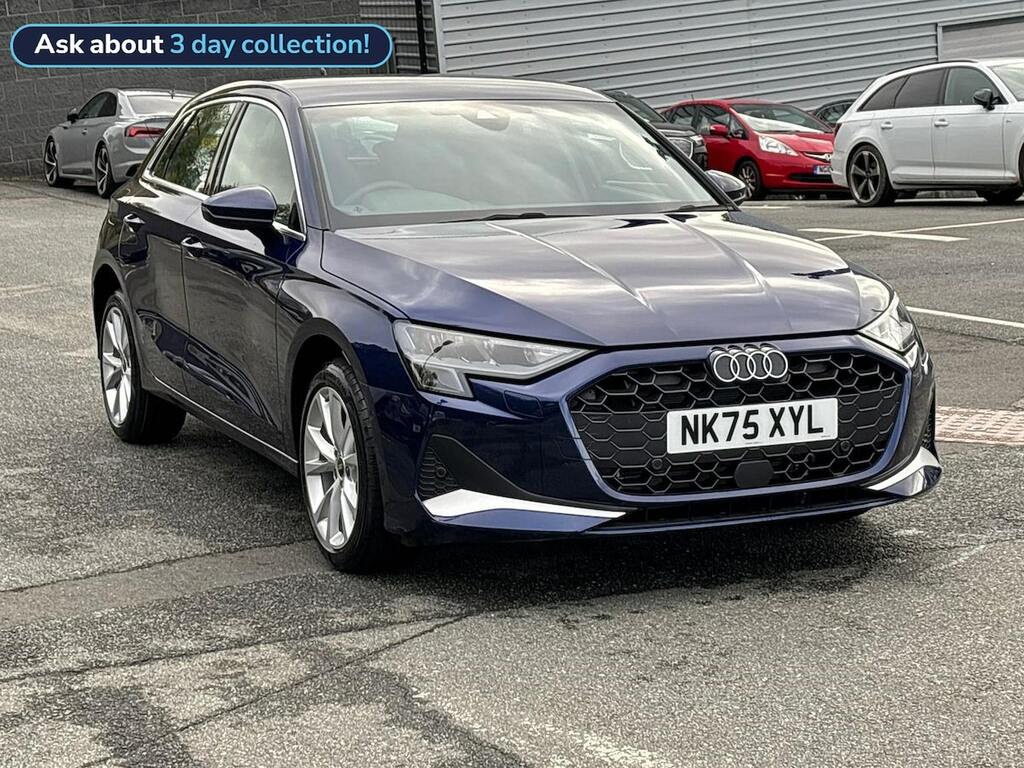 Audi A3 40 Tfsi E Sport S Tronic NK75XYL Blue