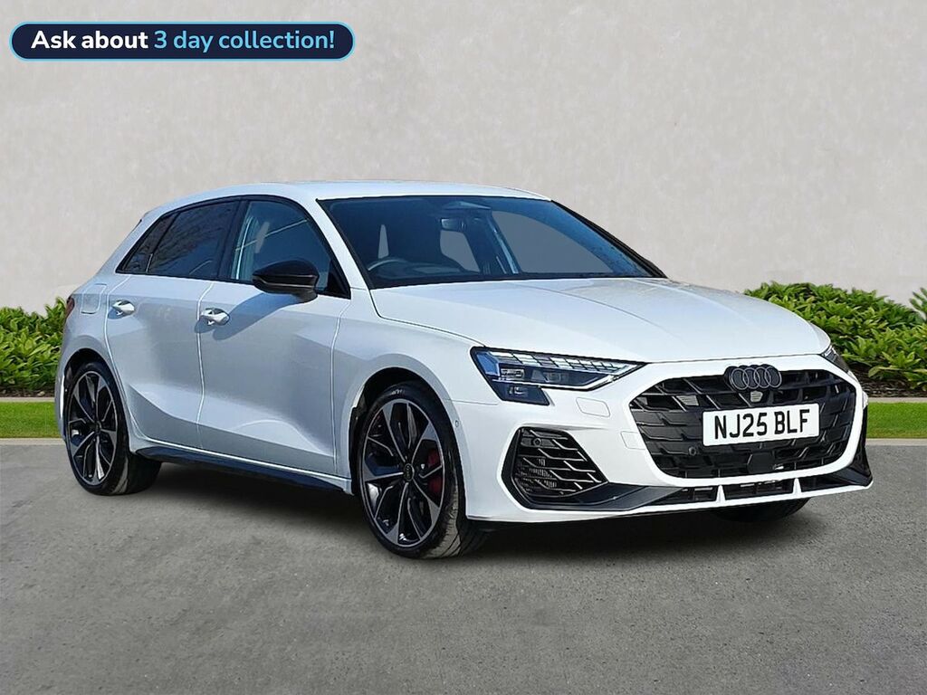Audi A3 S3 Tfsi Quattro 333 Black Edition S Tronic White
