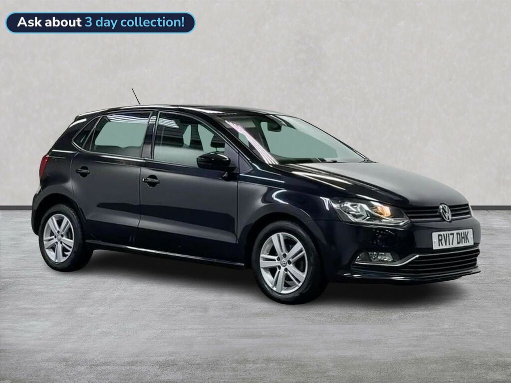 Volkswagen Polo 1.4 Tdi Bluemotion Tech Match Hatchback Black