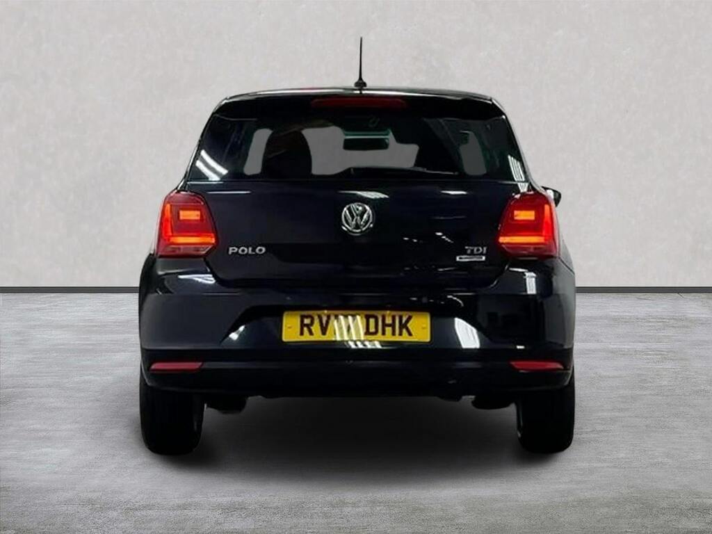 Volkswagen Polo 1.4 Tdi Bluemotion Tech Match Hatchback RV17DHK Black #4