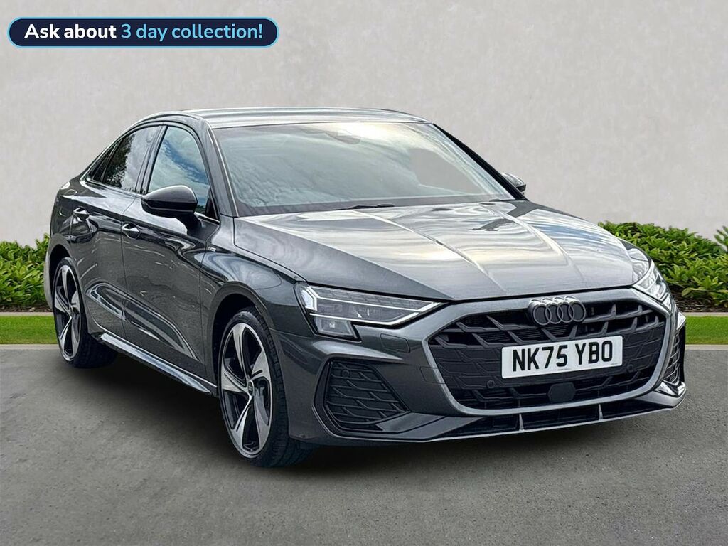 Audi A3 2.0 Tdi 150 Black Edition S Tronic NK75YBO Grey