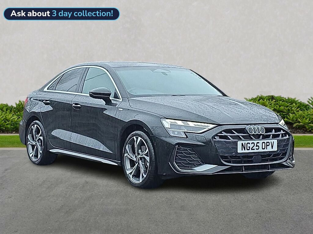 Audi A3 1.5 Tfsi 150 S Line S Tronic Black