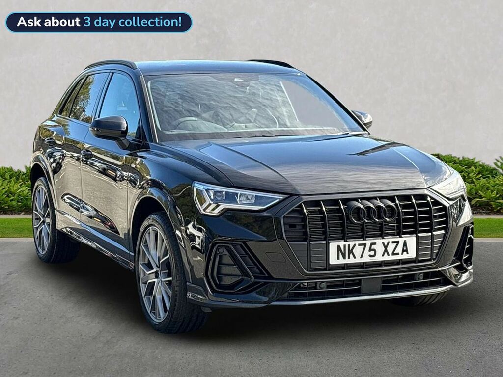 Audi Q3 35 Tfsi Black Edition S Tronic 20 Alloy Black