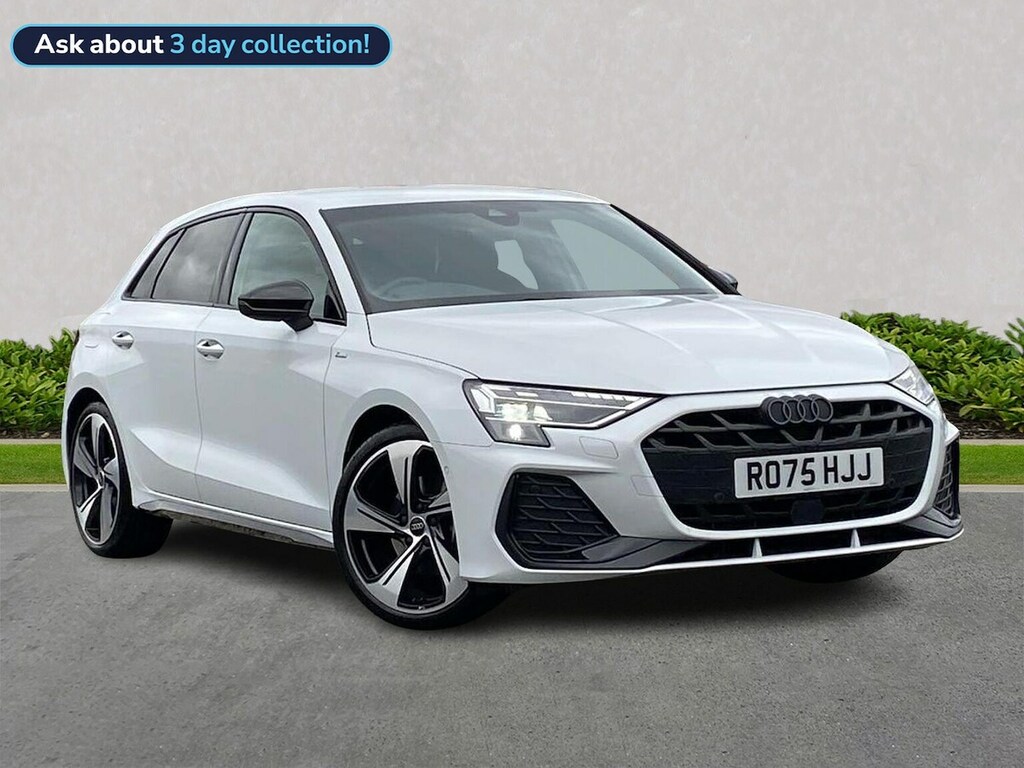 Audi A3 35 Tfsi Black Edition S Tronic White